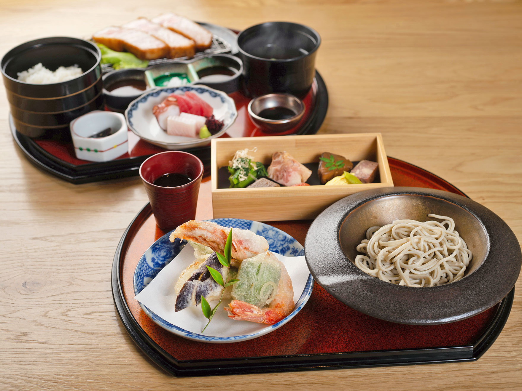 やまみち紀州蔵のランチごぜん ― 天ぷらセット
