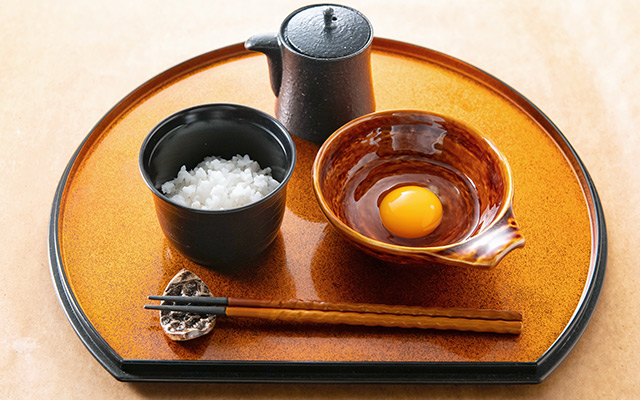 平飼い玉子がけご飯